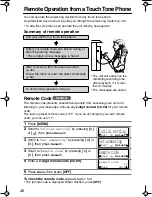 Preview for 48 page of Panasonic KX TG2258PW Operating Instructions Manual