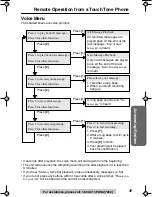 Preview for 49 page of Panasonic KX TG2258PW Operating Instructions Manual