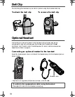 Preview for 52 page of Panasonic KX TG2258PW Operating Instructions Manual