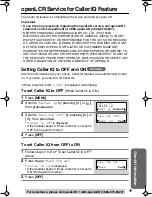 Preview for 59 page of Panasonic KX TG2258PW Operating Instructions Manual