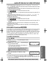 Preview for 61 page of Panasonic KX TG2258PW Operating Instructions Manual