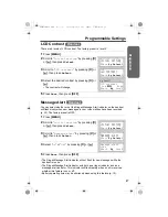 Preview for 17 page of Panasonic KX-TG2313C Operating Instructions Manual