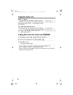 Preview for 24 page of Panasonic KX-TG2313C Operating Instructions Manual