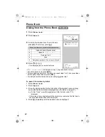 Preview for 30 page of Panasonic KX-TG2313C Operating Instructions Manual