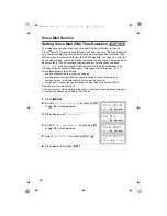 Preview for 34 page of Panasonic KX-TG2313C Operating Instructions Manual