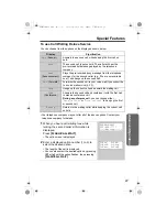 Preview for 39 page of Panasonic KX-TG2313C Operating Instructions Manual