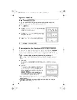 Preview for 42 page of Panasonic KX-TG2313C Operating Instructions Manual