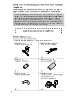 Preview for 8 page of Panasonic KX-TG2314 Quick Setup Manual