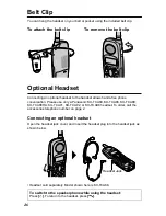 Preview for 52 page of Panasonic KX-TG2314 Quick Setup Manual