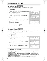 Preview for 20 page of Panasonic KX-TG2336C Operating Instructions Manual