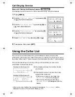 Preview for 28 page of Panasonic KX-TG2336C Operating Instructions Manual