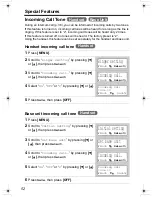 Preview for 52 page of Panasonic KX-TG2336C Operating Instructions Manual