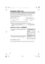 Preview for 28 page of Panasonic KX-TG2340JX Operating Instructions Manual