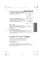 Preview for 29 page of Panasonic KX-TG2340JX Operating Instructions Manual