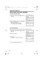 Preview for 32 page of Panasonic KX-TG2340JX Operating Instructions Manual