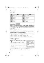 Preview for 36 page of Panasonic KX-TG2340JX Operating Instructions Manual