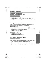 Preview for 43 page of Panasonic KX-TG2340JX Operating Instructions Manual