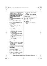 Preview for 31 page of Panasonic KX-TG2388 Operating Instructions Manual