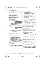 Preview for 32 page of Panasonic KX-TG2388 Operating Instructions Manual