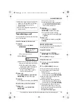 Preview for 33 page of Panasonic KX-TG2388 Operating Instructions Manual