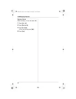 Preview for 32 page of Panasonic KX-TG2480C Operating Instructions Manual