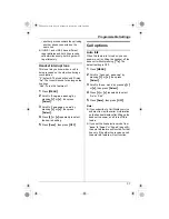 Preview for 37 page of Panasonic KX-TG2480C Operating Instructions Manual