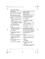 Preview for 40 page of Panasonic KX-TG2480C Operating Instructions Manual