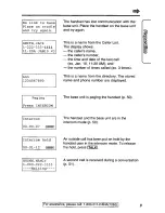 Preview for 9 page of Panasonic KX-TG2481 Operating Instructions Manual