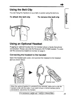 Preview for 15 page of Panasonic KX-TG2481 Operating Instructions Manual