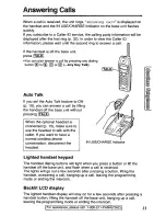 Preview for 31 page of Panasonic KX-TG2481 Operating Instructions Manual