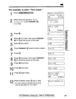 Preview for 45 page of Panasonic KX-TG2481 Operating Instructions Manual