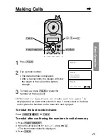 Preview for 19 page of Panasonic KX-TG2550CS Operating Instructions Manual