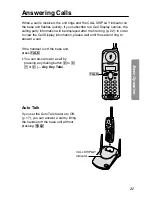 Preview for 21 page of Panasonic KX-TG2550CS Operating Instructions Manual