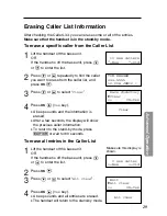 Preview for 29 page of Panasonic KX-TG2550CS Operating Instructions Manual