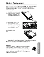 Preview for 71 page of Panasonic KX-TG2583 Operating Instructions Manual