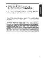 Preview for 23 page of Panasonic KX- TG2583B Operating Instructions Manual