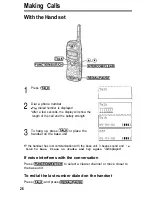 Preview for 26 page of Panasonic KX- TG2583B Operating Instructions Manual