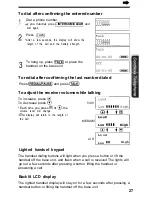 Preview for 27 page of Panasonic KX- TG2583B Operating Instructions Manual