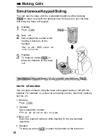 Preview for 30 page of Panasonic KX- TG2583B Operating Instructions Manual