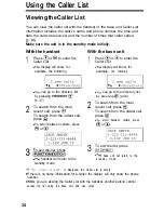 Preview for 34 page of Panasonic KX- TG2583B Operating Instructions Manual