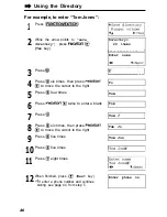 Preview for 46 page of Panasonic KX- TG2583B Operating Instructions Manual