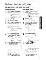 Preview for 51 page of Panasonic KX- TG2583B Operating Instructions Manual