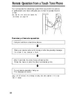 Preview for 60 page of Panasonic KX- TG2583B Operating Instructions Manual