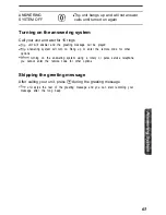 Preview for 65 page of Panasonic KX- TG2583B Operating Instructions Manual