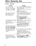 Preview for 74 page of Panasonic KX- TG2583B Operating Instructions Manual