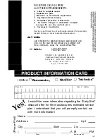 Preview for 95 page of Panasonic KX- TG2583B Operating Instructions Manual