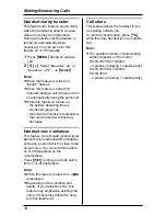 Preview for 18 page of Panasonic KX-TG3021NZ Operating Instructions Manual