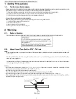 Preview for 4 page of Panasonic KX-TG4111CB Service Manual