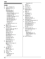 Preview for 54 page of Panasonic KX-TG4132 Operating Instructions Manual