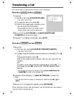 Preview for 46 page of Panasonic KX-TG5230C Operating Instructions Manual